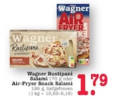 Rustipani Salami im Angebot bei E center in Offenbach Rustipani Salami Angebote von Wagner bei E center Offenbach für 1,79 €