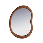 Miroir organique bord bois - B&M à Angers Miroir organique bord bois en promo chez B&M Angers à 44,99 €