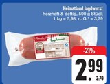 Jagdwurst von Heimatland im aktuellen E center Prospekt für 2,99 €