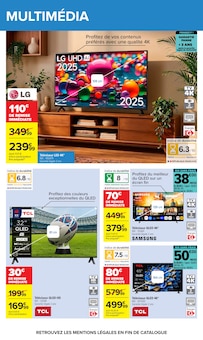 Promotion Télévision dans le prospectus Carrefour, valable du 23/06/2026 au 06/07/2026 Promo Télévision dans le catalogue Carrefour du moment à la page 68
