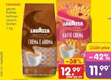 Crema e Aroma Angebote von Lavazza bei Netto Marken-Discount Lüneburg für 11,99 €