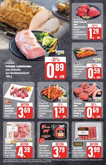 Fleisch Angebot im aktuellen EDEKA Prospekt auf Seite 10
