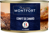 CONFIT DE CANARD MONTFORT - MONTFORT en promo chez Auchan Supermarché CONFIT DE CANARD MONTFORT - MONTFORT dans le catalogue Auchan Supermarché