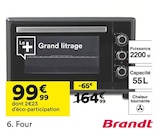Four - BRANDT - But à Bergerac Four - BRANDT en promo chez But Bergerac à 99,99 €