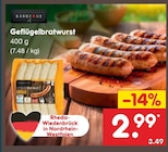 Aktuelle Bratwurst Angebote bei Netto Marken-Discount in Osnabrück Aktuelles Geflügelbratwurst Angebot bei Netto Marken-Discount in Osnabrück ab 2,99 €