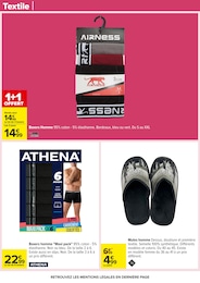 Offre Boxer Homme dans le catalogue Carrefour du moment à la page 77