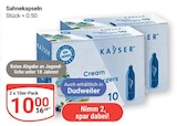 GLOBUS Erfurt - Sahnekapseln Angebot im Prospekt Sahnekapseln bei GLOBUS im Erfurt Prospekt für 10,00 €