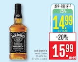 Jack Daniel's Angebote bei Marktkauf Ludwigsburg für 14,99 €