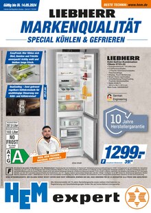 Kühlschrank im HEM expert Prospekt "TOP-EM ANGEBOTE FÜR UNSERE NACHBARSCHAFT" mit 16 Seiten (Singen (Hohentwiel))