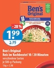 Reis im Kochbeutel 10 / 20 Minuten von Ben's Original im aktuellen V-Markt Prospekt für 1,99 €