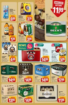 Warsteiner im REWE Prospekt "Dein Markt" mit 34 Seiten (Ettlingen)