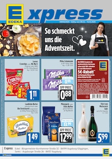 Kaffee im E xpress Prospekt "Wir lieben Lebensmittel." mit 4 Seiten (Augsburg)