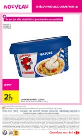 Promos Cuisine dans le catalogue "LES NOUVEAUTÉS" de Carrefour Market Cuisine en promo dans le catalogue Carrefour Market à la page 12