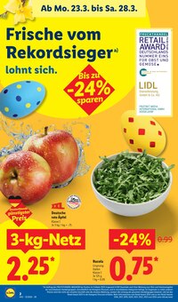 Äpfel im Lidl Prospekt "LIDL LOHNT SICH" mit 74 Seiten (Stuttgart)