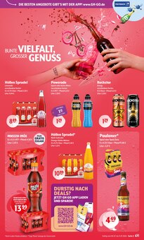 Energydrink im aktuellen Getränke Hoffmann Prospekt (Weiden (Oberpfalz)) Energydrink im Getränke Hoffmann Prospekt "Aktuelle Angebote" mit 9 Seiten (Weiden (Oberpfalz))