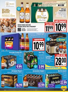 Bitburger im EDEKA Prospekt "Aktuelle Angebote" mit 16 Seiten (Gießen)