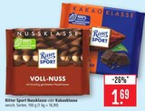 Nussklasse im Angebot bei Marktkauf in Rottenburg Nussklasse Angebote von Ritter Sport bei Marktkauf Rottenburg für 1,69 €