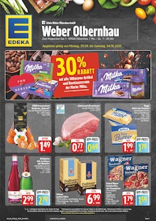 Aktueller EDEKA Prospekt "Wir lieben Lebensmittel!" Seite 1 von 28 Seiten für Olbernhau