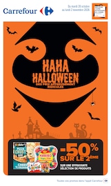 Promos Haribo dans le catalogue "HAHA HALLOWEEN" de Carrefour à la page 1 Promos Haribo dans le catalogue "HAHA HALLOWEEN" de Carrefour à la page 1