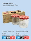 Einmachglas von  im aktuellen V-Markt Prospekt für 2,19 €