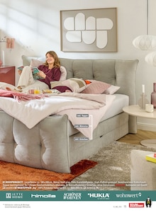 Boxspringbett im Höffner Prospekt "IMMER BESSER!" mit 32 Seiten (Duisburg)
