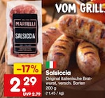 Salsiccia im Netto Marken-Discount Prospekt Salsiccia von Martelli im aktuellen Netto Marken-Discount Prospekt für 2,29 €
