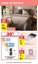 Promos Couette dans le catalogue "Carrefour" de Carrefour Couette en promo dans le catalogue Carrefour à la page 52