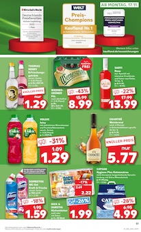 Volvic im aktuellen Kaufland Prospekt (Plauen) Volvic im Kaufland Prospekt "Aktuelle Angebote" mit 62 Seiten (Plauen)