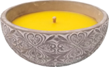 Bougie citronnelle pot ciment - Maxi Bazar Bougie citronnelle pot ciment à 5,99 € dans le catalogue Maxi Bazar