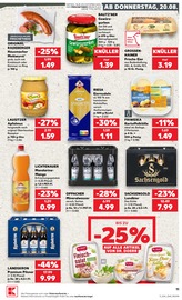 Nudeln im Kaufland Prospekt in Pirna Aktueller Kaufland Prospekt mit Nudeln, "Hier bin ich richtig", Seite 11