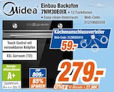 Einbau Backofen 7NM30E0IX Angebote von Midea bei expert Saarlouis für 279,00 €