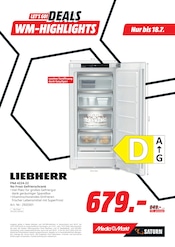 Gefriertruhe im MediaMarkt Saturn Prospekt in Minden Aktueller MediaMarkt Saturn Prospekt mit Gefriertruhe, "LET'S GO! DEALS WM-HIGHLIGHTS", Seite 8