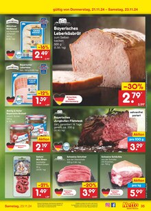 Steak im Netto Marken-Discount Prospekt "Aktuelle Angebote" mit 51 Seiten (Augsburg)