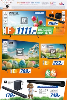 Fernseher im expert Prospekt "Top Angebote" mit 12 Seiten (Oberhausen)