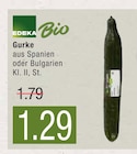 Gurke von Edeka BIO im aktuellen Marktkauf Prospekt