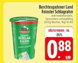 Feinster Schlagrahm im Angebot bei EDEKA in Augsburg Feinster Schlagrahm Angebote von Berchtesgadener Land bei EDEKA Augsburg für 0,88 €