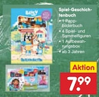Netto Marken-Discount Obertshausen - Spiel-Geschichtenbuch Angebot im Prospekt Spiel-Geschichtenbuch bei Netto Marken-Discount im Obertshausen Prospekt für 7,99 €