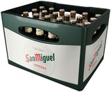 Kiste im REWE Prospekt Especial von San Miguel im aktuellen REWE Prospekt für 17,99 €
