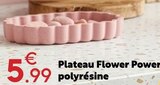 Plateau Flower Power - Maxi Bazar Plateau Flower Power à 5,99 € dans le catalogue Maxi Bazar