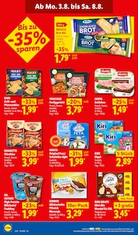 Meggle Angebot im Lidl Prospekt, gültig von 03.08.2026 bis 08.08.2026 Meggle Angebot im aktuellen Lidl Prospekt auf Seite 18