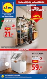 Catalogue Lidl à Ur, avec 63 pages Prospectus Lidl à Ur, "Le vrai prix des bonnes choses", 63 pages, 23/06/2025 - 26/06/2025