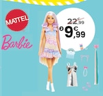 Poupée chevelure - Barbie en promo chez JouéClub Houilles à 9,99 €