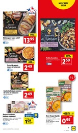 Prix et réduction Soupe de légumes dans le prospectus Lidl en cours Offre Soupe de légumes dans le catalogue Lidl du moment à la page 7