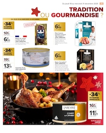 Prix et réduction Cassoulet dans le prospectus Carrefour en cours Offre Cassoulet dans le catalogue Carrefour du moment à la page 25