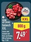 Aktuelle Gulasch Angebote bei ALDI Nord in Hamm Aktuelles Gulasch XXL Angebot bei ALDI Nord in Hamm ab 7,49 €