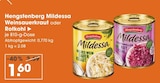 Mildessa Weinsauerkraut im V-Markt Prospekt Mildessa Weinsauerkraut von Hengstenberg im aktuellen V-Markt Prospekt für 1,60 €
