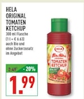 Original Tomaten Ketchup im Angebot bei Marktkauf in Ibbenbüren Original Tomaten Ketchup Angebote von Hela bei Marktkauf Ibbenbüren für 1,99 €