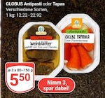 Antipasti Weinblätter Angebote von Globus bei GLOBUS Erftstadt für 5,50 €