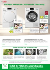 Aktueller EP: Prospekt mit Trockner, "Miele Hausgeräte -effizient und langlebig-", Seite 4