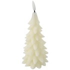 Ernstings family Luckau - Große LED-Kerze in Tannenbaum-Optik Angebot im Prospekt Große LED-Kerze in Tannenbaum-Optik bei Ernstings family im Luckau Prospekt für 6,99 €